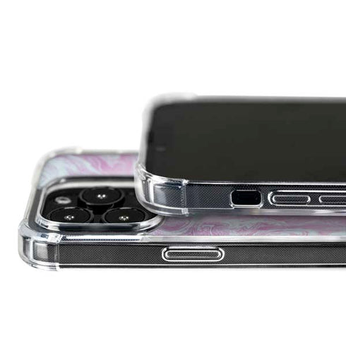 Blue and Purple Marble iPhone 16 Pro MagSafe Case